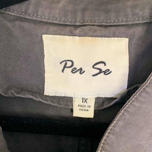 Per se army utility vest dark gray size XL - Picture 3 of 11